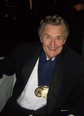 1963 PREMIERSHIP COACH AND GEELONG LEGEND BOB DAVIS ENJOYS THE 150th YEAR ANNIVERSARY BALL ON SATURDAY NIGHT