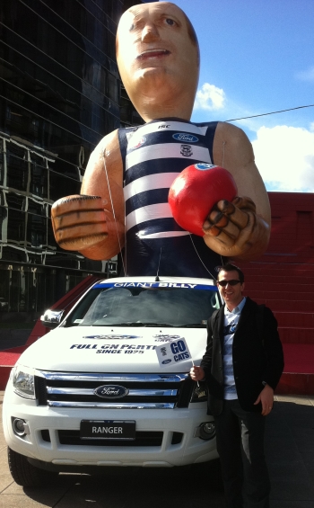 ONE CRAZED FAN GETS AQUAINTED WITH THE GIANT BILLY BROWNLESS