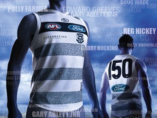 GEELONG'S 150 YEAR ANNIVERSARY COMMEMORATIVE JUMPER