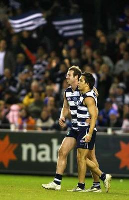 STEVE JOHNSON AND MATTHEW STOKES QUIETLY CELEBRATE