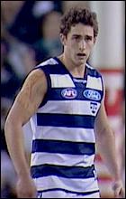 TIM CALLAN OF GEELONG AFL